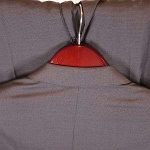 Canali - 2 piece suit - 40S 32Wx28L - Navy Mini Houndstooth pattern